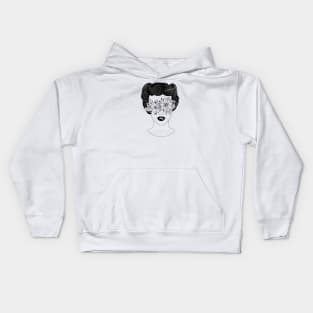 Wildflower Face Kids Hoodie